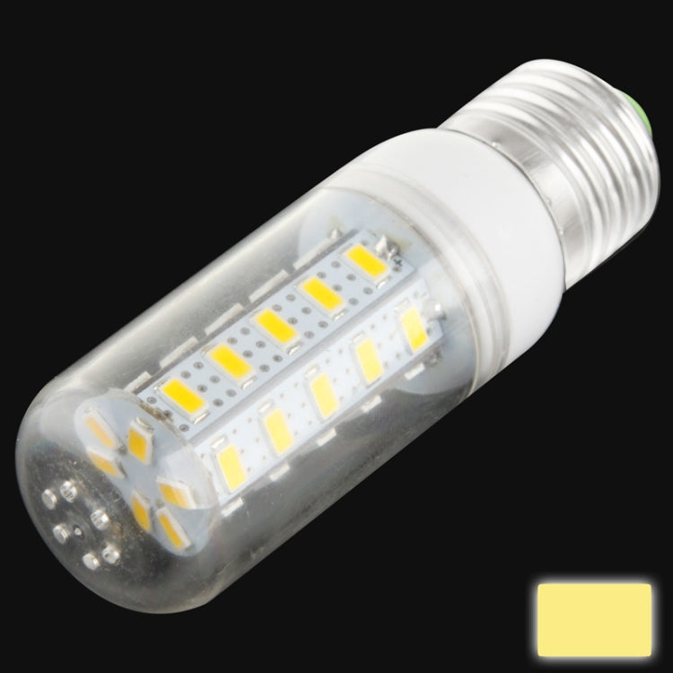 E27 7W 630LM Corn Light Bulb, 36 LED SMD 5730, Warm White Light, AC 220V