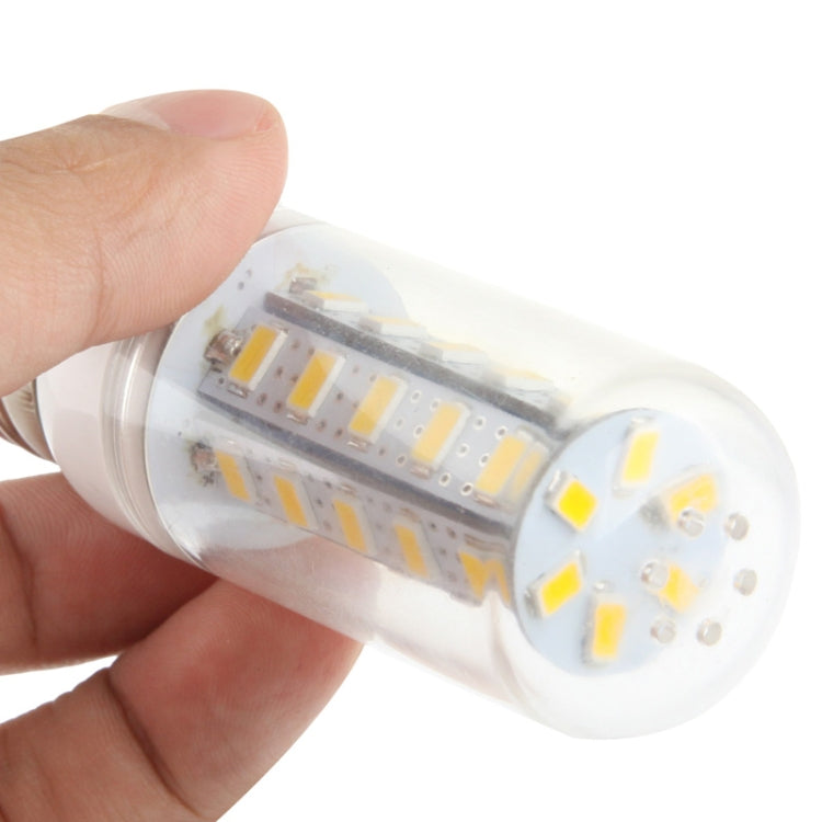 E27 7W 630LM Corn Light Bulb, 36 LED SMD 5730, Warm White Light, AC 220V