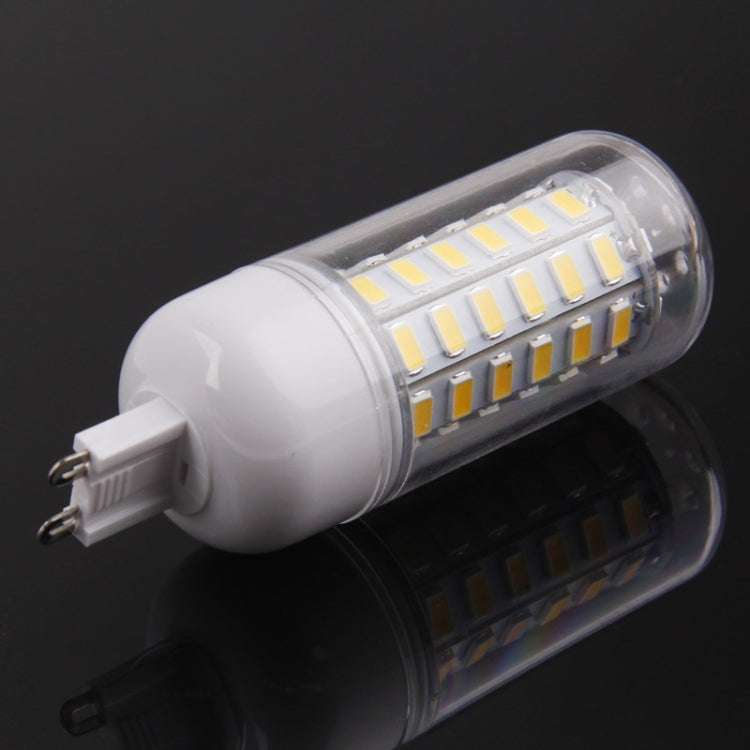 9W Warm White Corn Light Bulb, G9 56 LED SMD 5730, AC 220V