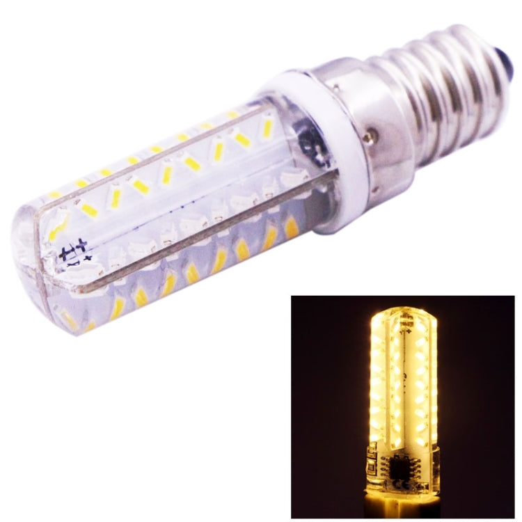 E14 3.5W 200-230LM  Corn Light Bulb, 72 LED SMD 3014, W