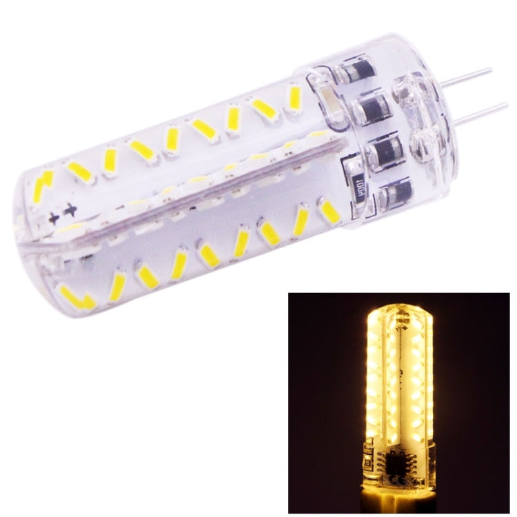 G4 3.5W 200-230LM  Corn Light Bulb, 72 LED SMD 3014, W