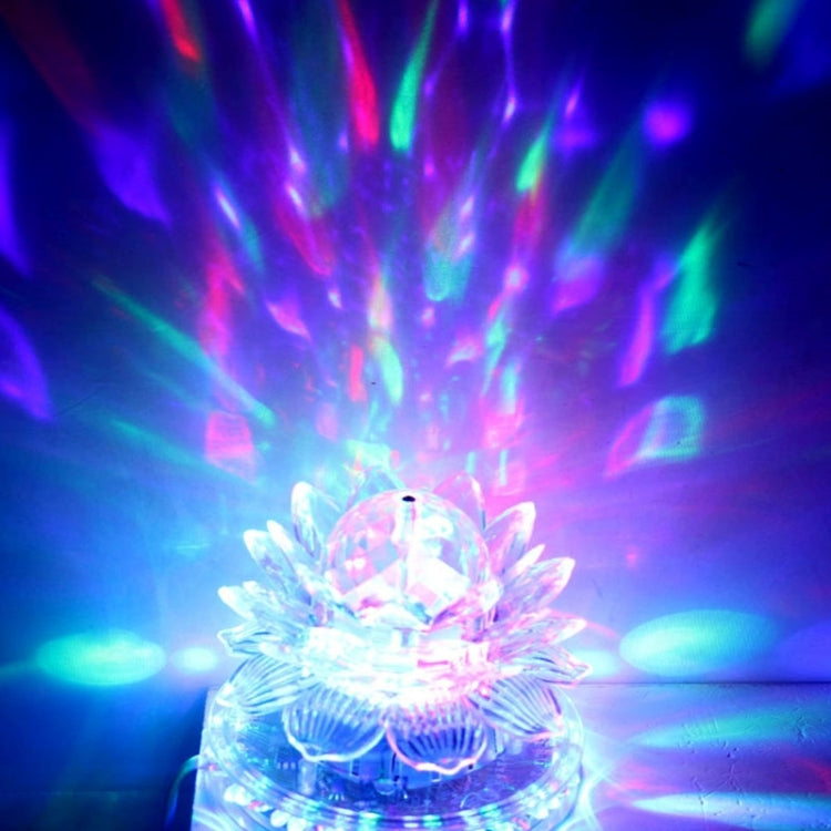 Mini Lotus Stage Light Sunflower LED Stage Light for Party / Bar / DJ, 48 LED, RGB Light, Auto Rotating