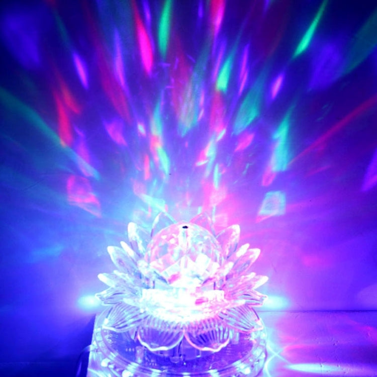 Mini Lotus Stage Light Sunflower LED Stage Light for Party / Bar / DJ, 48 LED, RGB Light, Auto Rotating