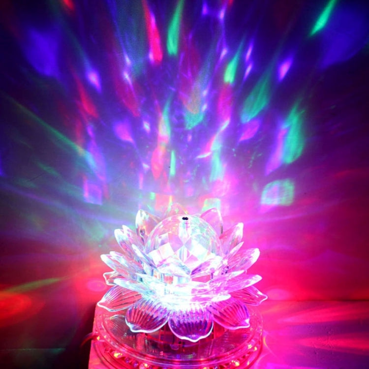 Mini Lotus Stage Light Sunflower LED Stage Light for Party / Bar / DJ, 48 LED, RGB Light, Auto Rotating