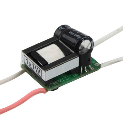 LED Driver for 1 x 1W LED Light Lamp, Input Voltage: AC 90-240V
