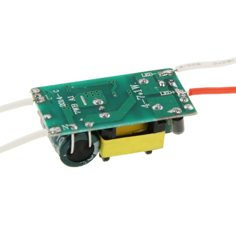 LED Driver for 7 x 1W LED Light Lamp, Input Voltage: AC 90-240V