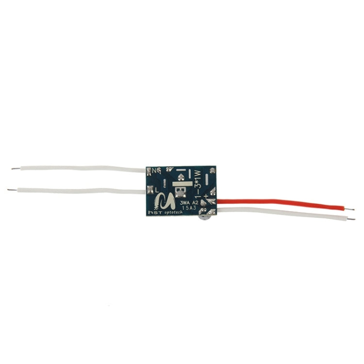 3W LED Driver for AC 220V 3 x 1W Adjustable Brightness Light