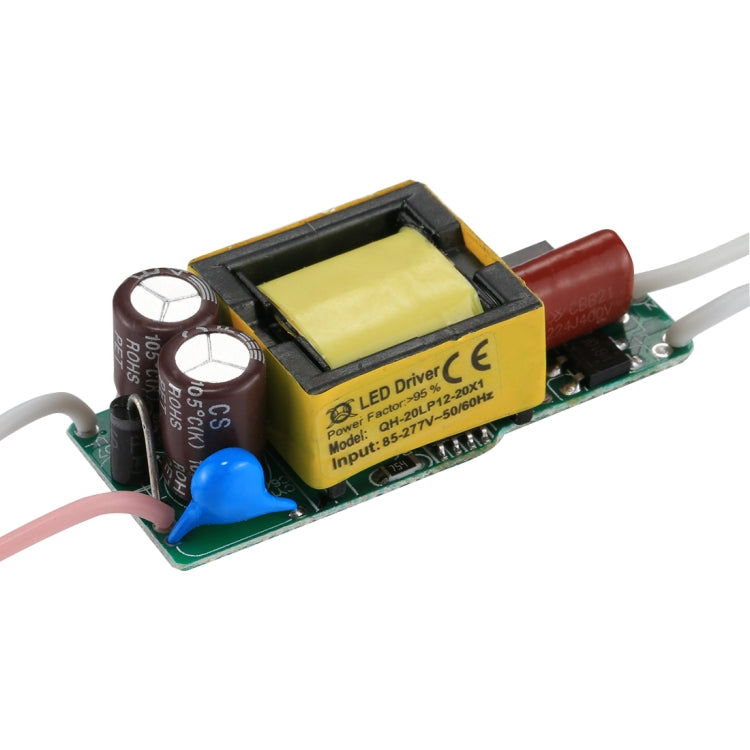 12-20W LED Driver for AC 85-277V (12-20) x 1W Light Bulb