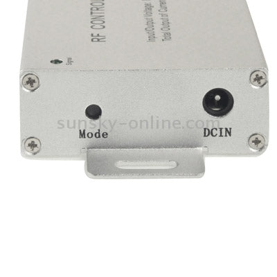 12A RF Audio Controller for RGB LED Strip Remote Controller(Silver)(Silver)