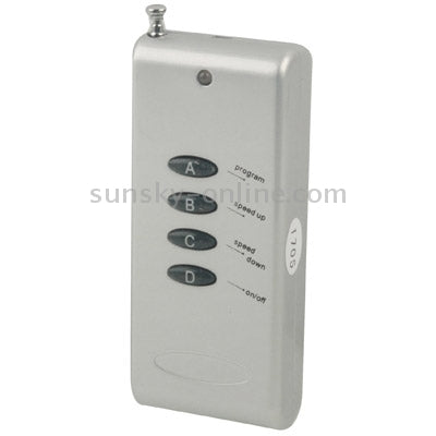 12A RF Audio Controller for RGB LED Strip Remote Controller(Silver)(Silver)