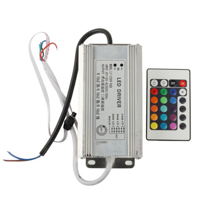 60W RGB LED Controller with Remote Control, AC 110-265V Input