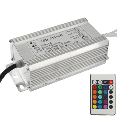 90W RGB LED Controller with Remote Control, AC 110-265V Input