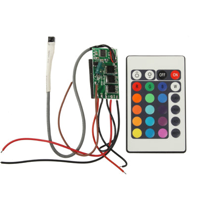 10W RGB LED Controller with Remote Control for Floodlights, DC 12V