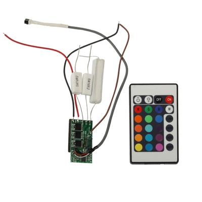 20W RGB LED Controller with Remote Control for Floodlights, DC 12V