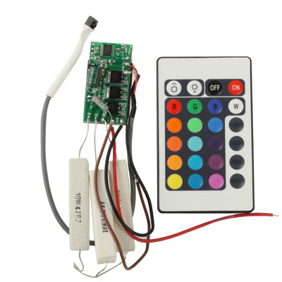 30W RGB LED Controller with Remote Control for Floodlights, DC 12V