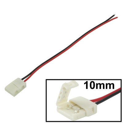 10mm PCB FPC Connector Adapter for SMD 5050 LED Stripe Light, Length: 16cm