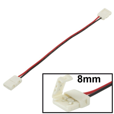 8mm PCB FPC Connector Adapter for SMD 3528 LED Stripe Light, Length: 17cm