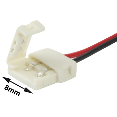 8mm PCB FPC Connector Adapter for SMD 3528 LED Stripe Light, Length: 17cm
