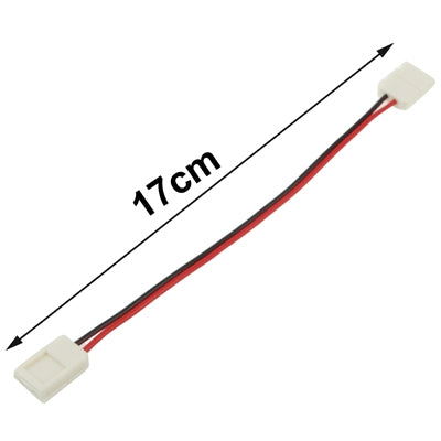 8mm PCB FPC Connector Adapter for SMD 3528 LED Stripe Light, Length: 17cm