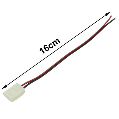8mm PCB FPC Connector Adapter for SMD 3528 LED Stripe Light, Length: 16cm