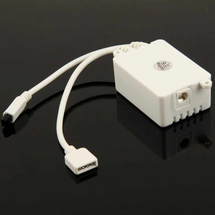 LED Controller for LED Strip Light with 24 Keys Remote Control & Sound Control, DC 12V(White)
