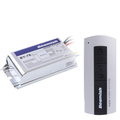 3 Groups RF Wireless Remote Control Light Switch, Power: 3 x 1000W
