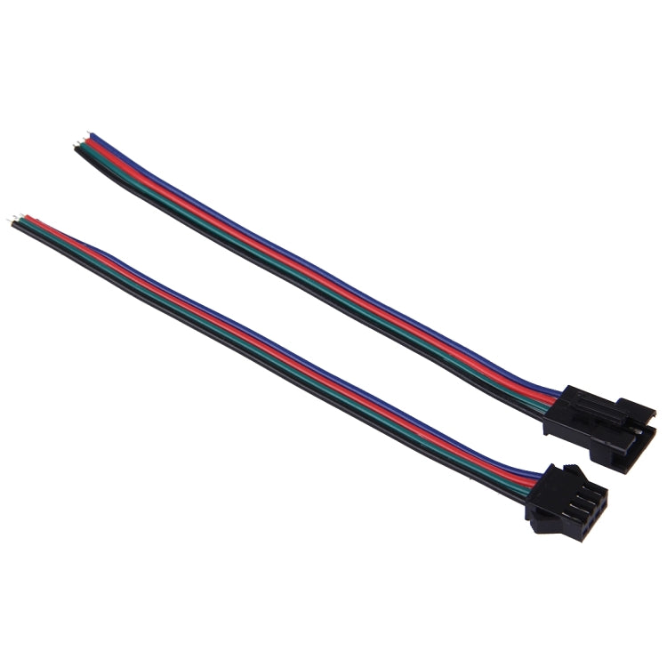 LED Light Strip 4 Pin JST Connector Cable, Length: 30cm