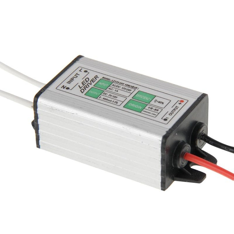 LZ12-24V 10W Waterproof LED Driver, AC/DC 12-24V