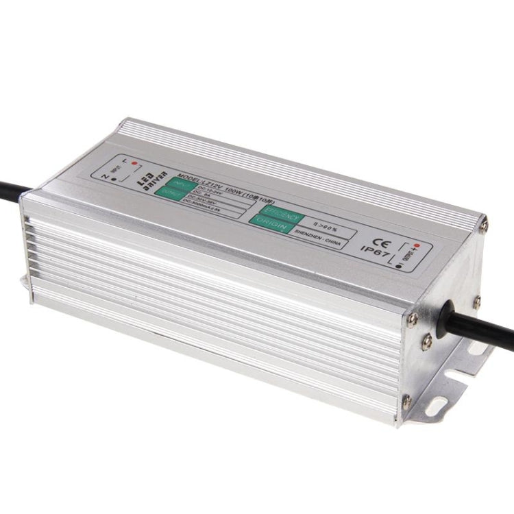 LZ12V 100W High Power Waterproof IP67 LED Driver, DC 12-24V