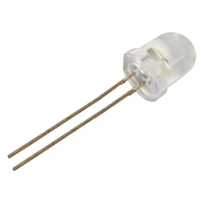 200pcs F8 White Light Water Clear LED Emitting Diode Lamp (200pcs in one packaging, the price is for 200pcs)