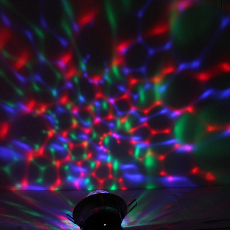 3W Ceiling LED Stage Light Lamp, 3 LED, RGB Light, 360 Degree Rotating, AC 85-260V