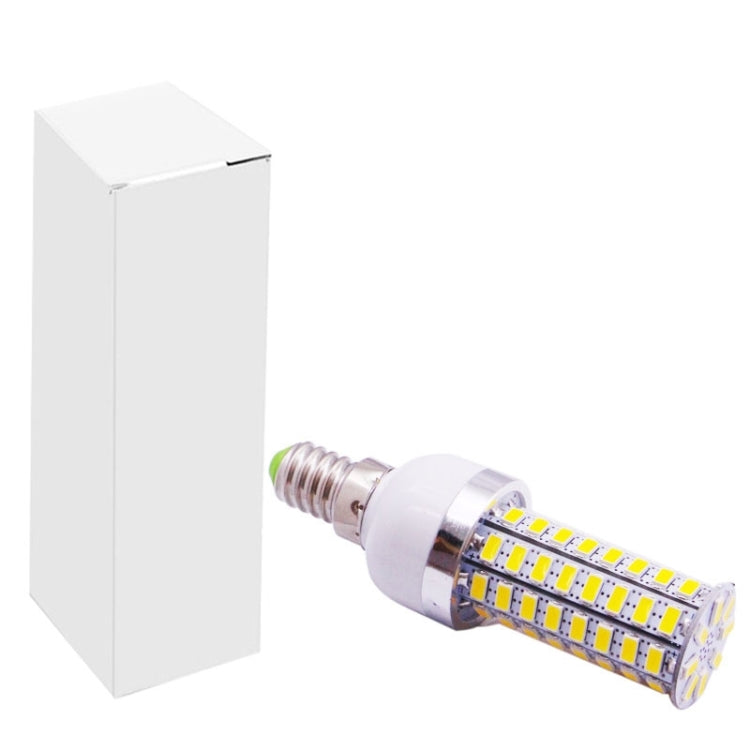 E14 6.0W 520LM Corn Light Bulb, 72 LED SMD 5730, W
