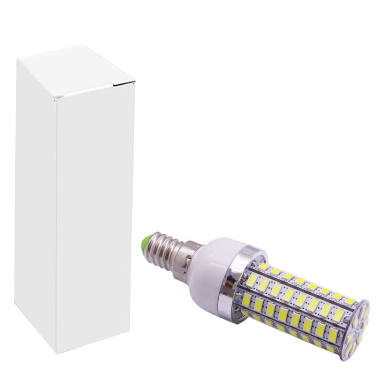 E14 6.0W 520LM Corn Light Bulb, 72 LED SMD 5730, W