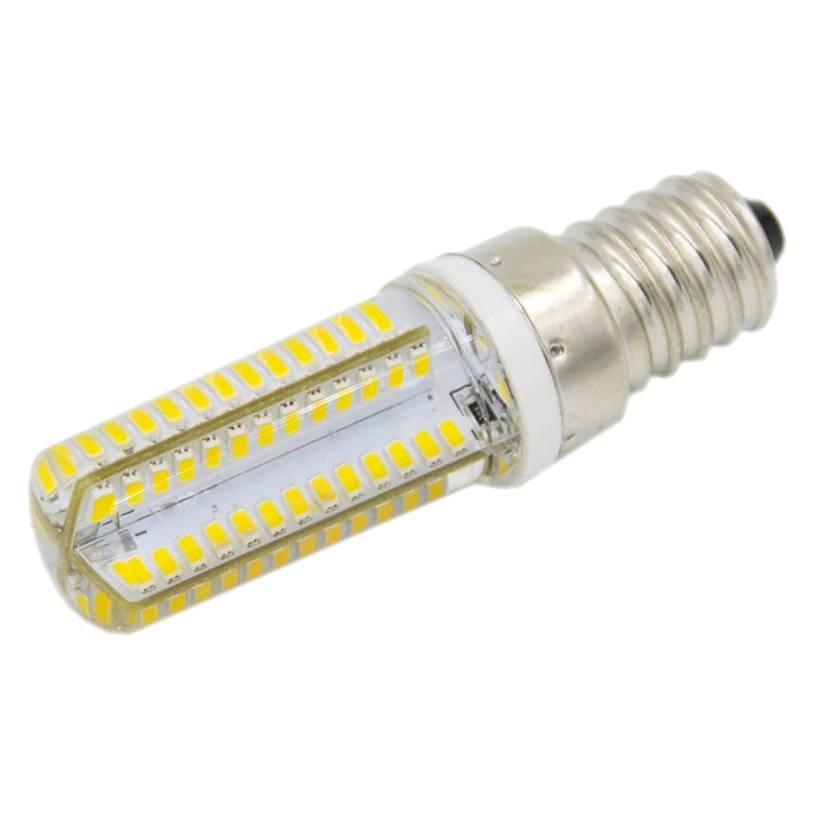 E14 5W 400LM 104 LED SMD 3014 Silicone Corn Light Bulb, AC 220V