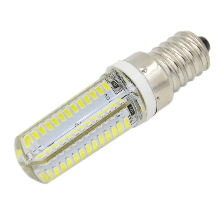 E14 5W 400LM 104 LED SMD 3014 Silicone Corn Light Bulb, AC 220V