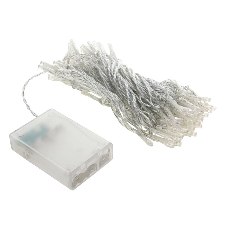 10m String Decoration Light, For Christmas Party,  80 LED, RGB Light, Battery Powered