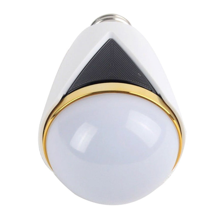 HW02 Bluetooth 4.0 Music Audio Speaker LED Color Bulb Light Lamp, E27