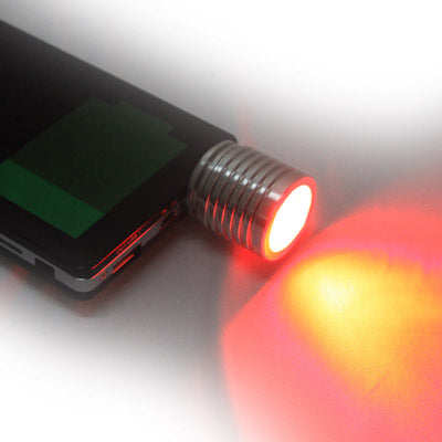 3W USB Red LED Spotlight Bulb, USB Connector
