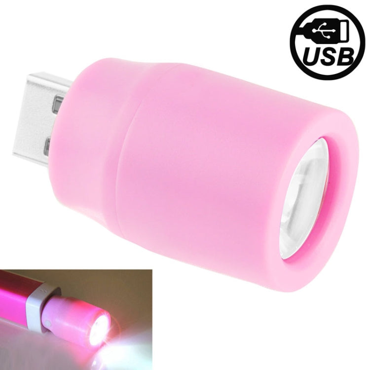 1W USB Day White LED Light Bulb with Switch, USB Connector