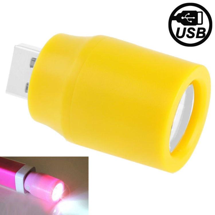 1W USB Day White LED Light Bulb with Switch, USB Connector