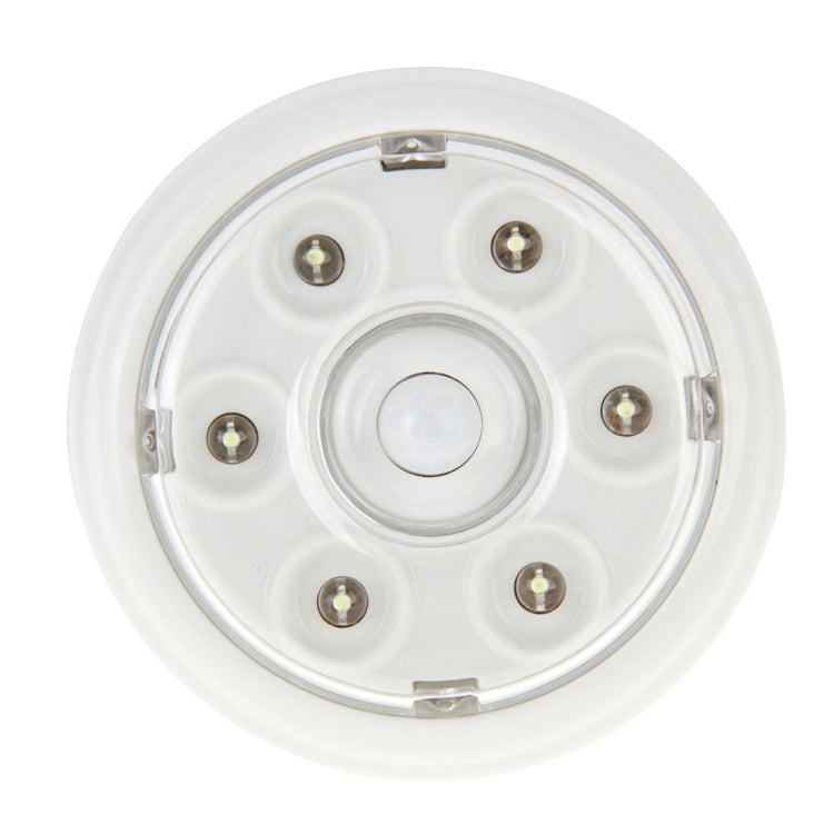 L0606 Infrared Sensor Auto PIR Light Lamp, 6 LED Light for Walkways, Hallways, Stairs, Cabinets