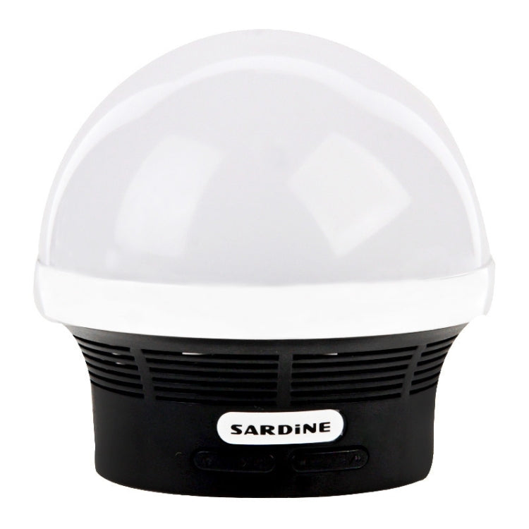 SARDiNE A3 Color Light Mushroom Desk Lamp Multifunctional Wireless Bluetooth Speaker , with Mic & LED Light, Support Hands-free Calls & TF Card & Card Reader Function