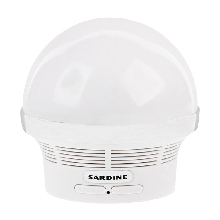 SARDiNE A3 Color Light Mushroom Desk Lamp Multifunctional Wireless Bluetooth Speaker , with Mic & LED Light, Support Hands-free Calls & TF Card & Card Reader Function