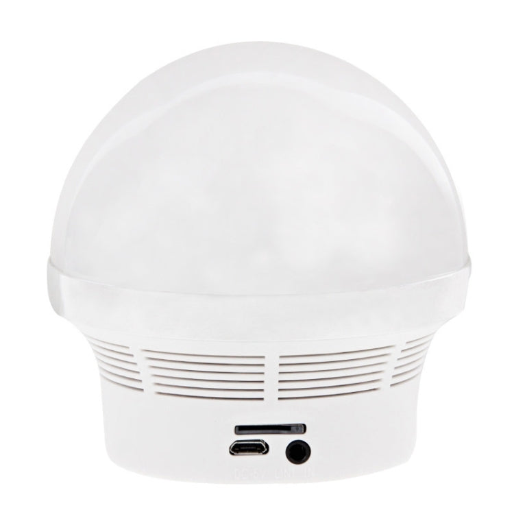 SARDiNE A3 Color Light Mushroom Desk Lamp Multifunctional Wireless Bluetooth Speaker , with Mic & LED Light, Support Hands-free Calls & TF Card & Card Reader Function