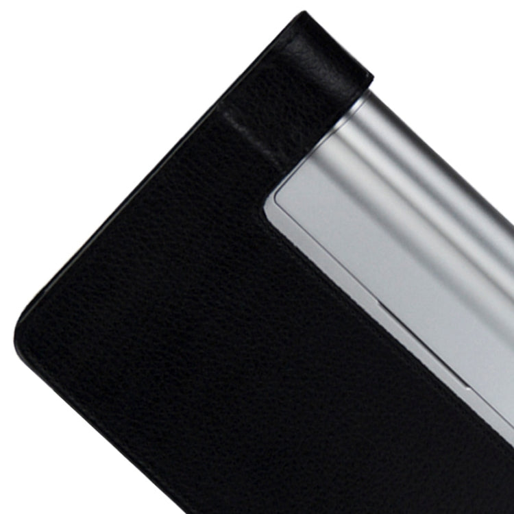 Litchi Texture Leather Case with Holder for Lenovo Yoga Tablet 8 / B6000