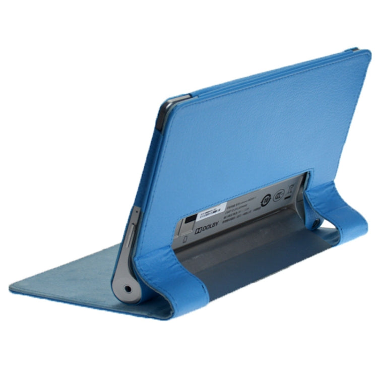 Litchi Texture Leather Case with Holder for Lenovo Yoga Tablet 8 / B6000