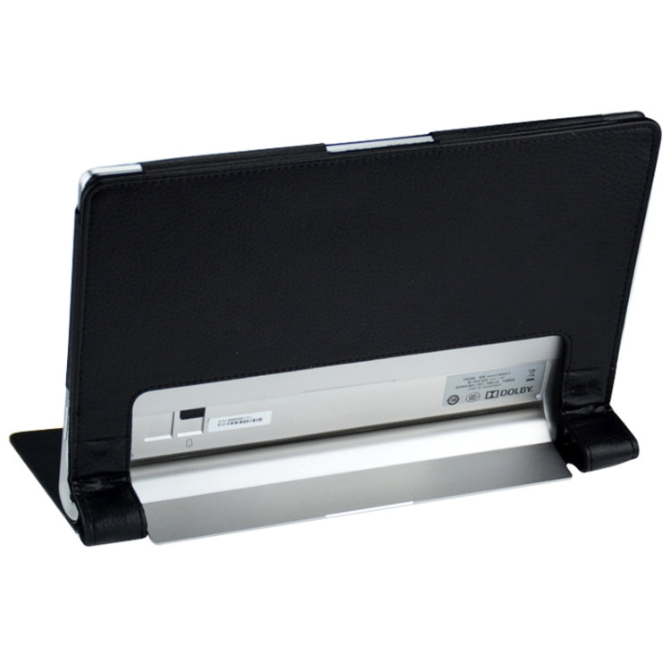 Litchi Texture Leather Case with Holder