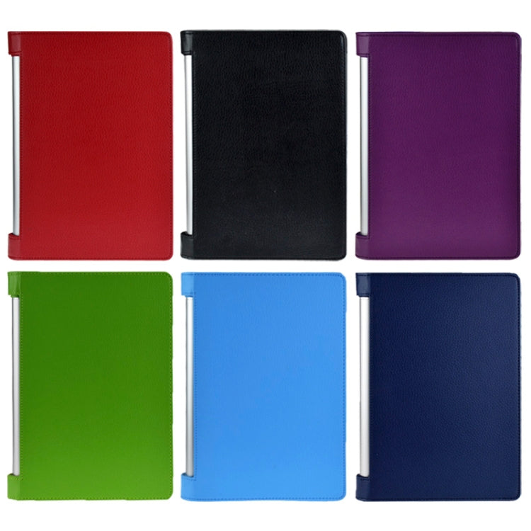 Litchi Texture Leather Case with Holder