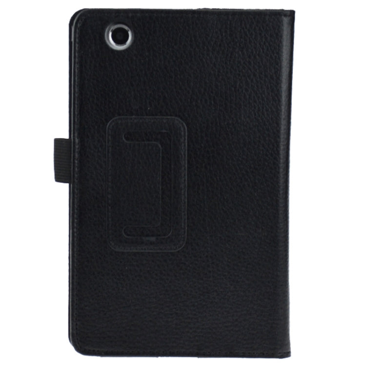 Litchi Texture Leather Case with Holder for Lenovo S5000