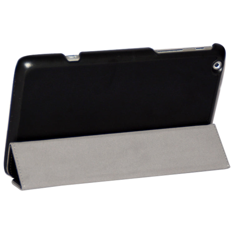 3-folding Crazy Horse Texture Flip Leather Case with Holder for Lenovo Miix 2-8